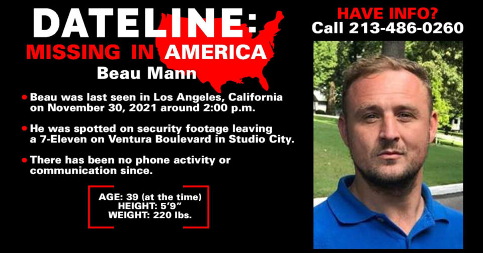 Beau Mann sent a text to 911 for help; now he’s been missing for over 5 months